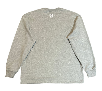 Crew GRAY “i am dad.” Crewneck